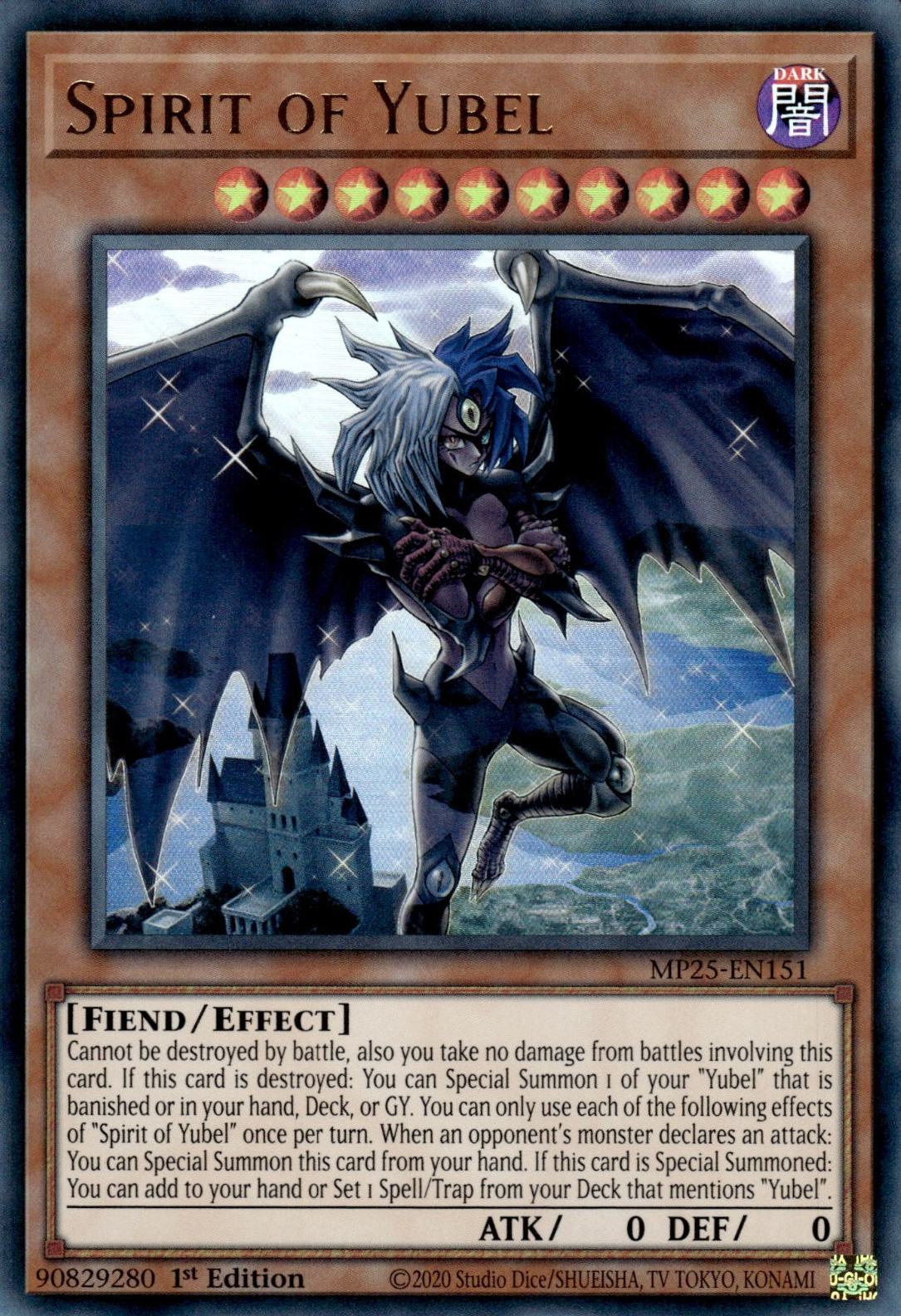 Spirit of Yubel - MP25-EN151 - Ultra Rare - 1st Edition