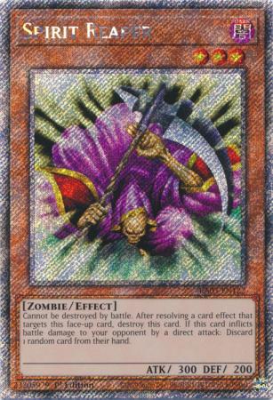 Spirit Reaper - RA03-EN122 - Platinum Secret Rare - 1st Edition