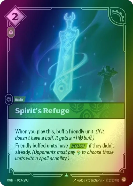 Spirit's Refuge - 063/298 [Origins] [Foil]