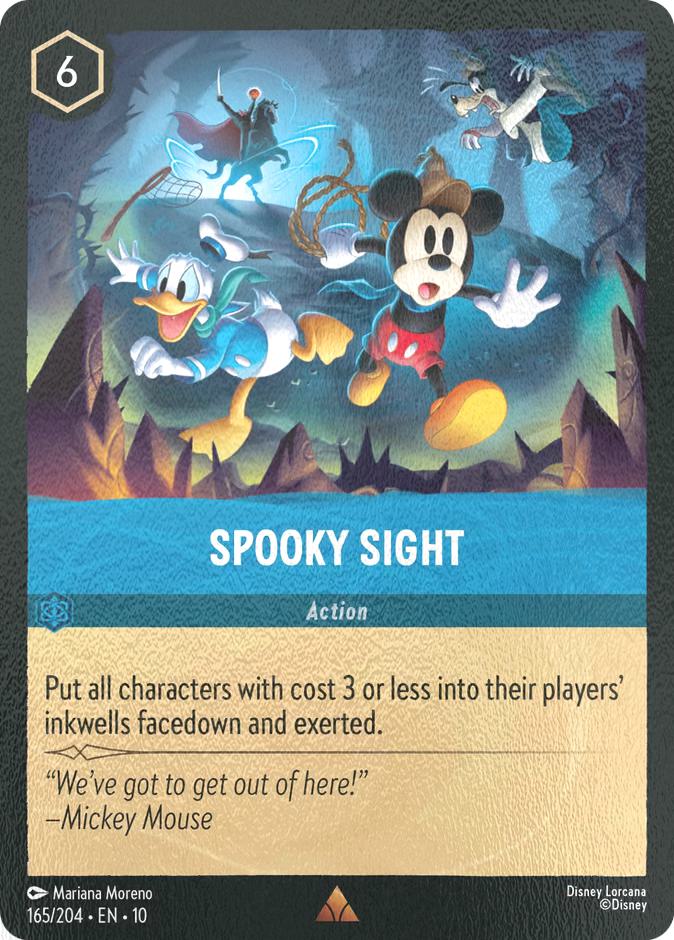 Spooky Sight - 165/204 [Whispers in the Well] [Cold Foil]
