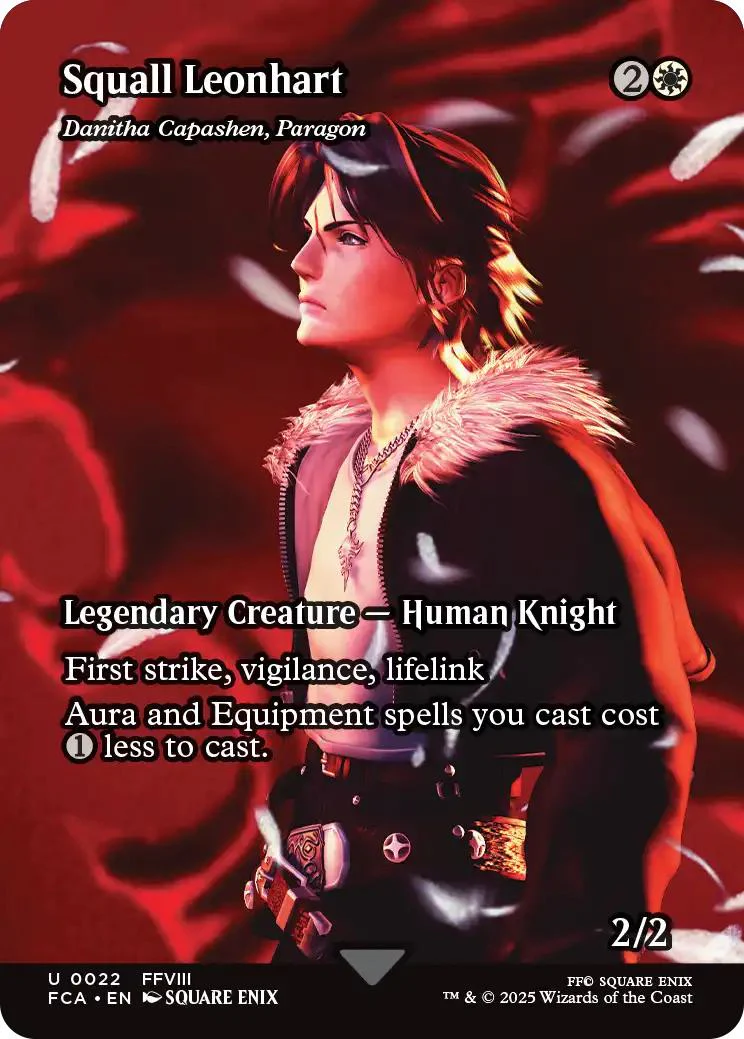Squall Leonhart - Danitha Capashen, Paragon [22] [Borderless] [FINAL FANTASY: Through the Ages] [Non-Foil]