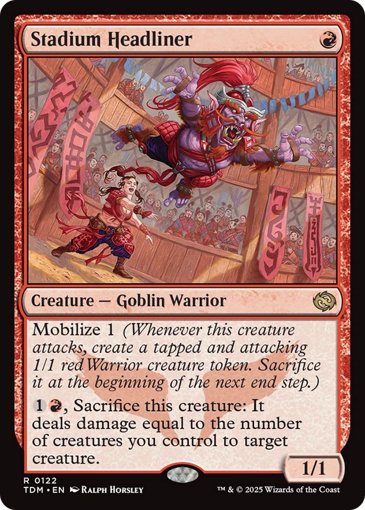 Stadium Headliner [122] [Tarkir: Dragonstorm] [Non-Foil]