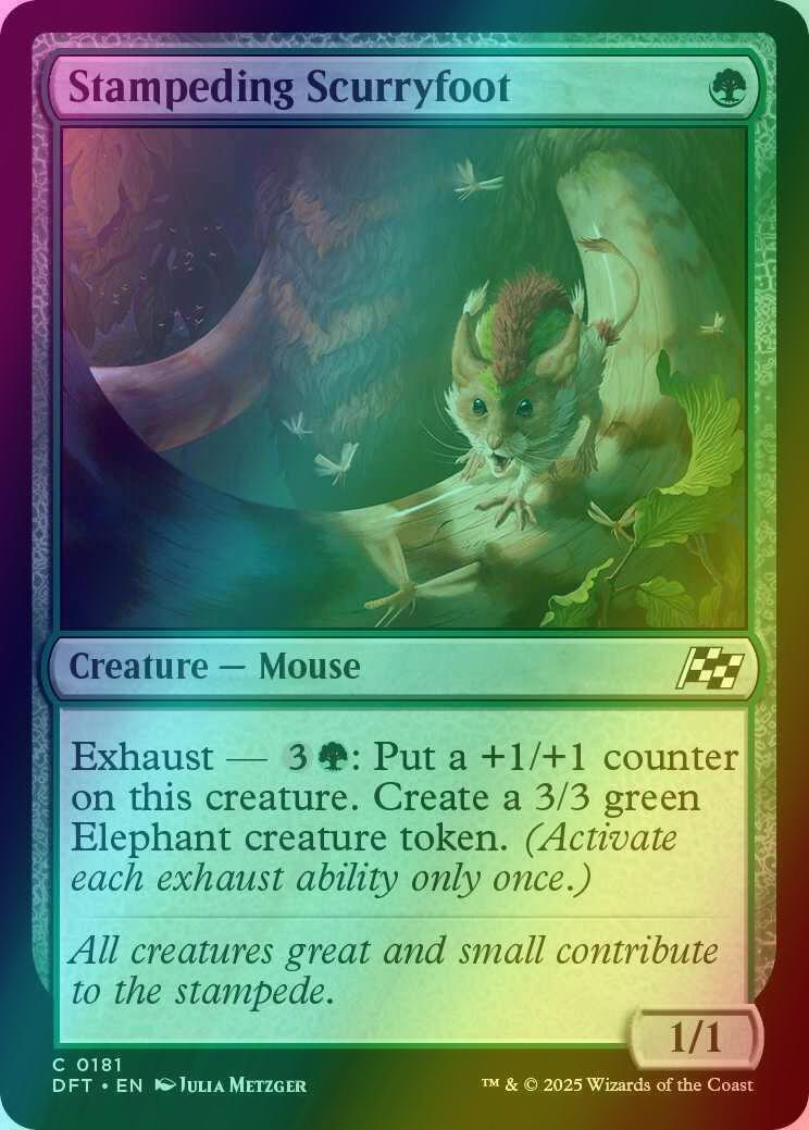 Stampeding Scurryfoot [181] [Aetherdrift] [Foil]