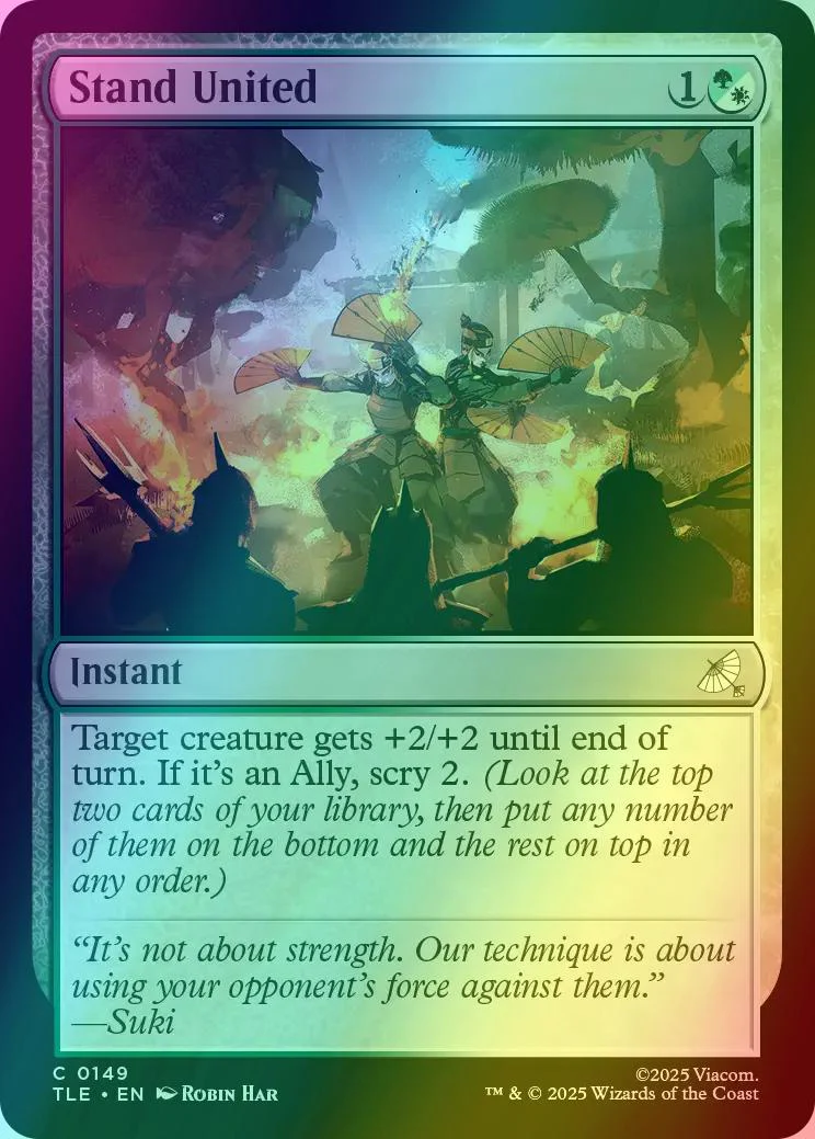 Stand United [149] [Avatar: The Last Airbender Eternal] [Foil]