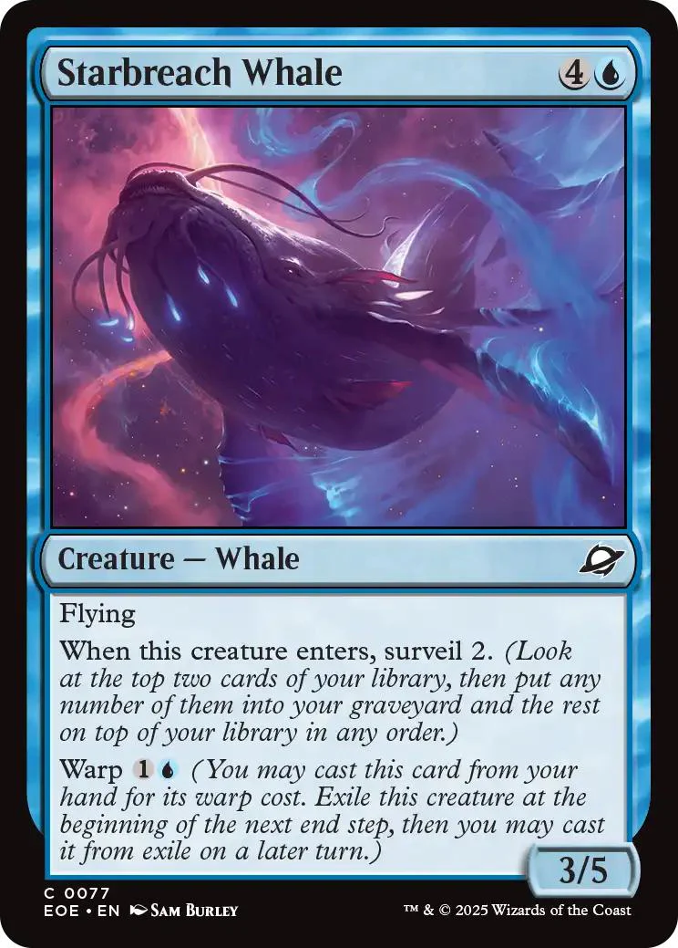 Starbreach Whale [77] [Edge of Eternities] [Non-Foil]