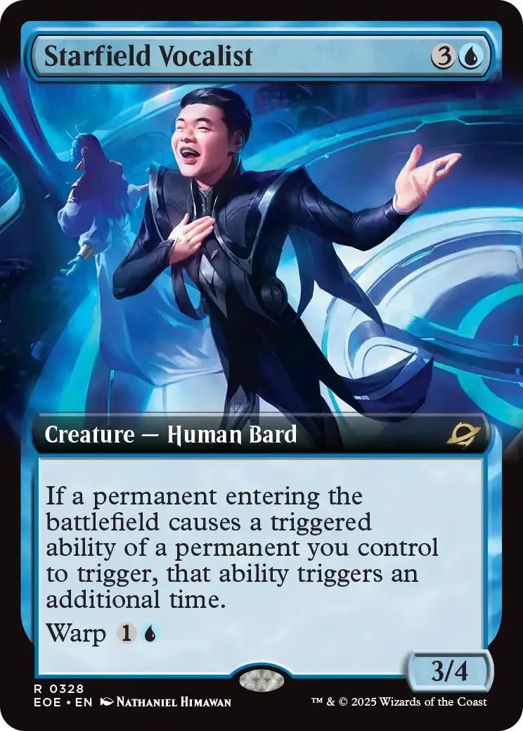 Starfield Vocalist [328] [Extended Art] [Edge of Eternities] [Non-Foil]