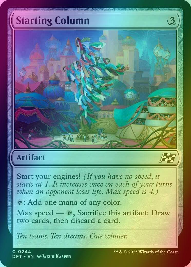 Starting Column [244] [Aetherdrift] [Foil]
