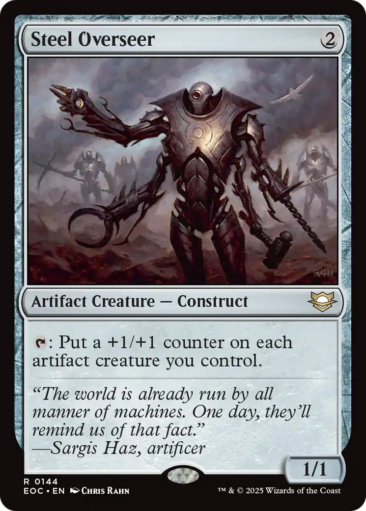 Steel Overseer [144] [Edge of Eternities: Commander] [Non-Foil]