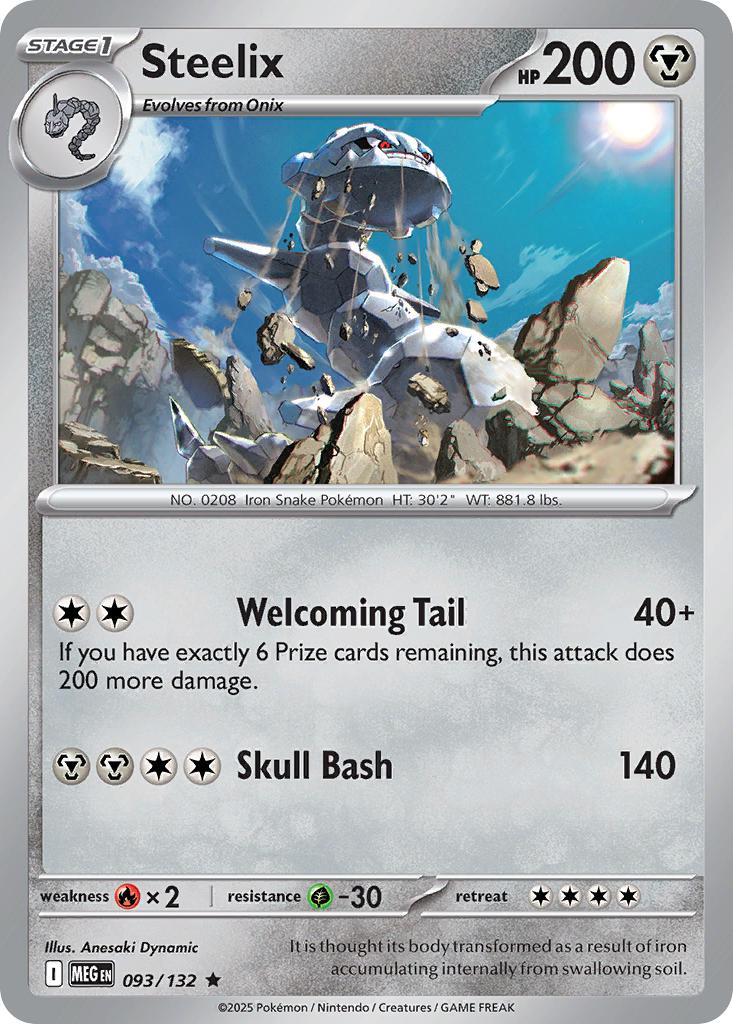 Steelix - 093/132 - Rare [me01-093] [Holo]