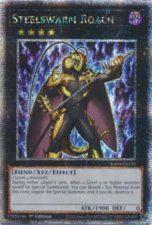 Steelswarm Roach - RA04-EN151 - Quarter Century Secret Rare - 1st Edition