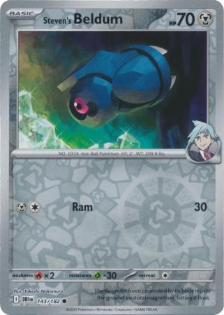 Steven's Beldum - 143/182 - Common [sv10-143] [Reverse Holo]