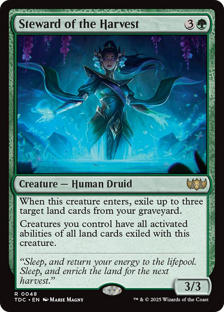 Steward of the Harvest [48] [Tarkir: Dragonstorm: Commander] [Non-Foil]