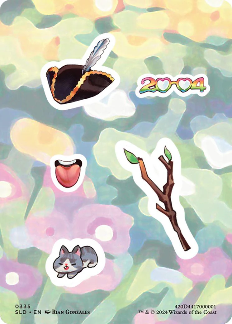 Sticker sheet [0335] [Pick 'Em And Stick 'Em] [Secret Lair Drop] [Non-Foil]