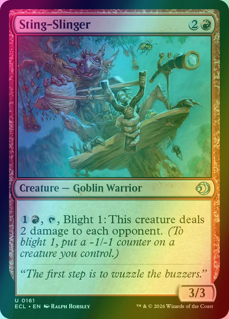 Sting-Slinger [161] [Lorwyn Eclipsed] [Foil]