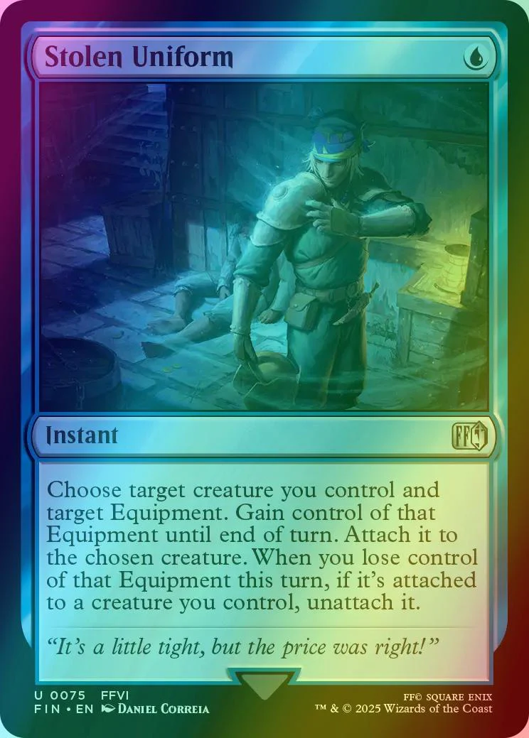 Stolen Uniform [75] [FINAL FANTASY] [Foil]
