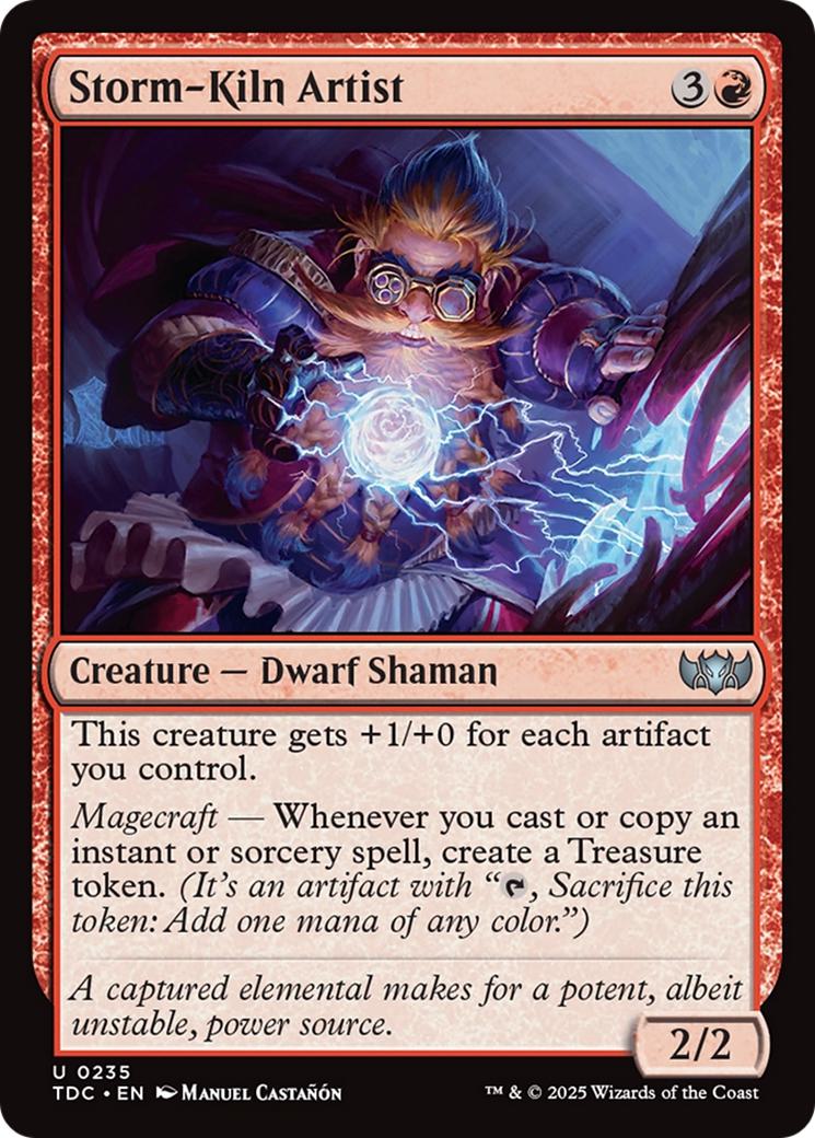 Storm-Kiln Artist [235] [Tarkir: Dragonstorm: Commander] [Non-Foil]