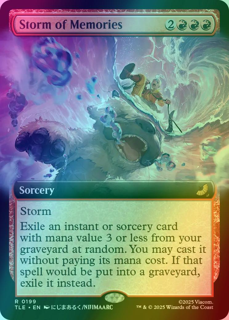 Storm of Memories [199] [Extended Art] [Avatar: The Last Airbender Eternal] [Foil]