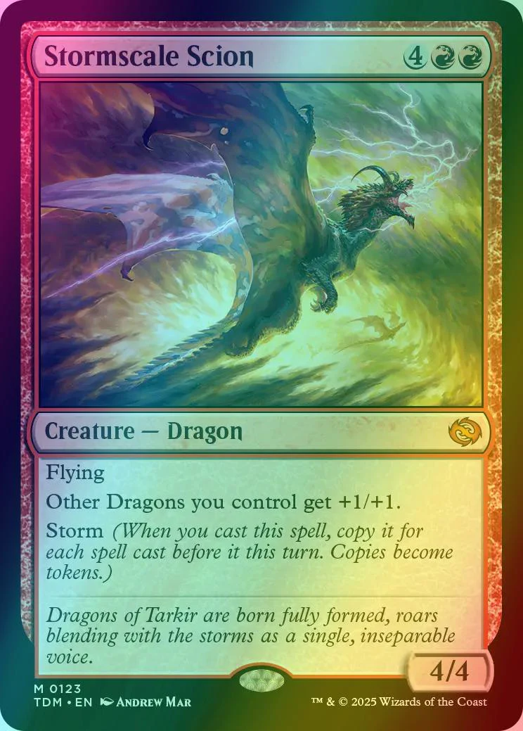 Stormscale Scion [123] [Tarkir: Dragonstorm] [Foil]