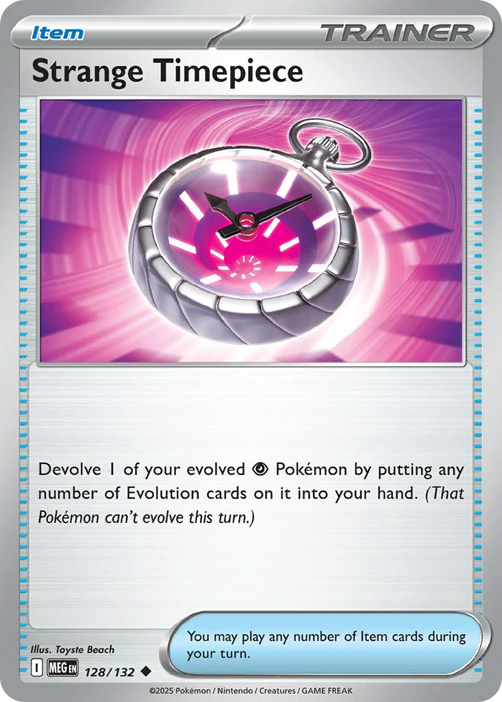 Strange Timepiece - 128/132 - Uncommon [me01-128] [Non-Holo]