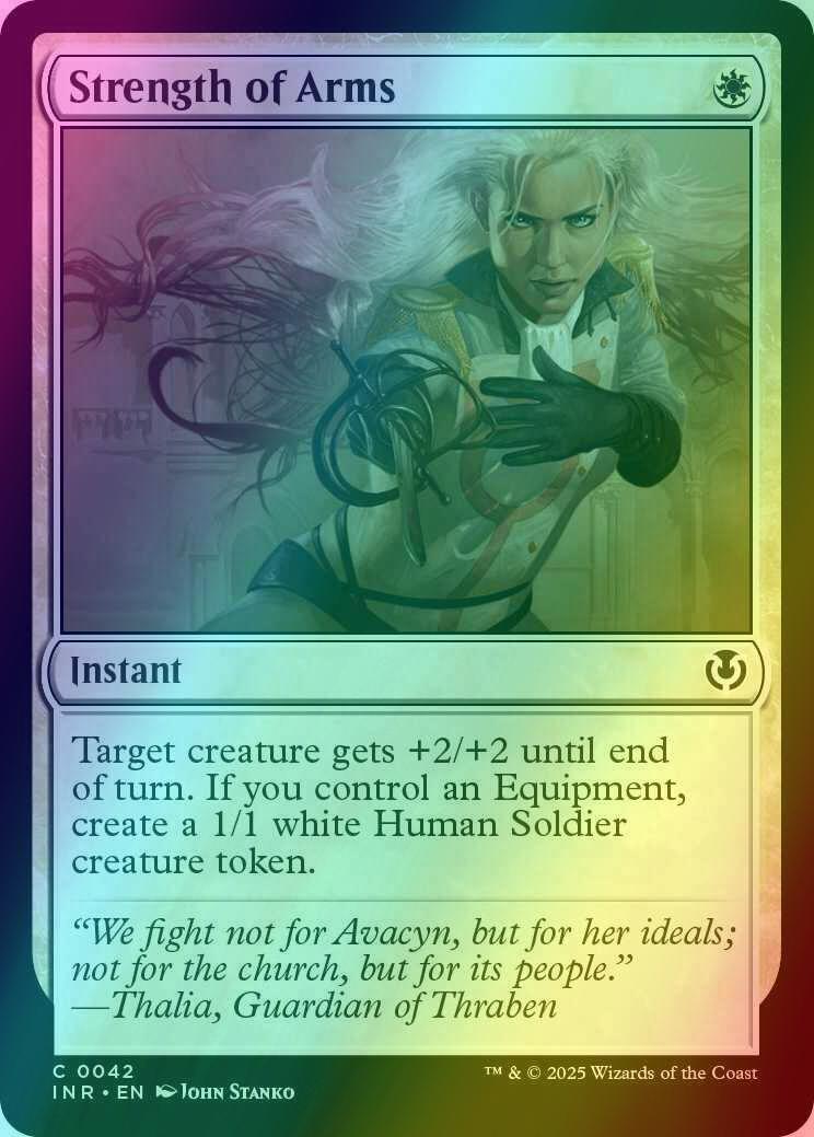Strength of Arms [42] [Innistrad Remastered] [Foil]