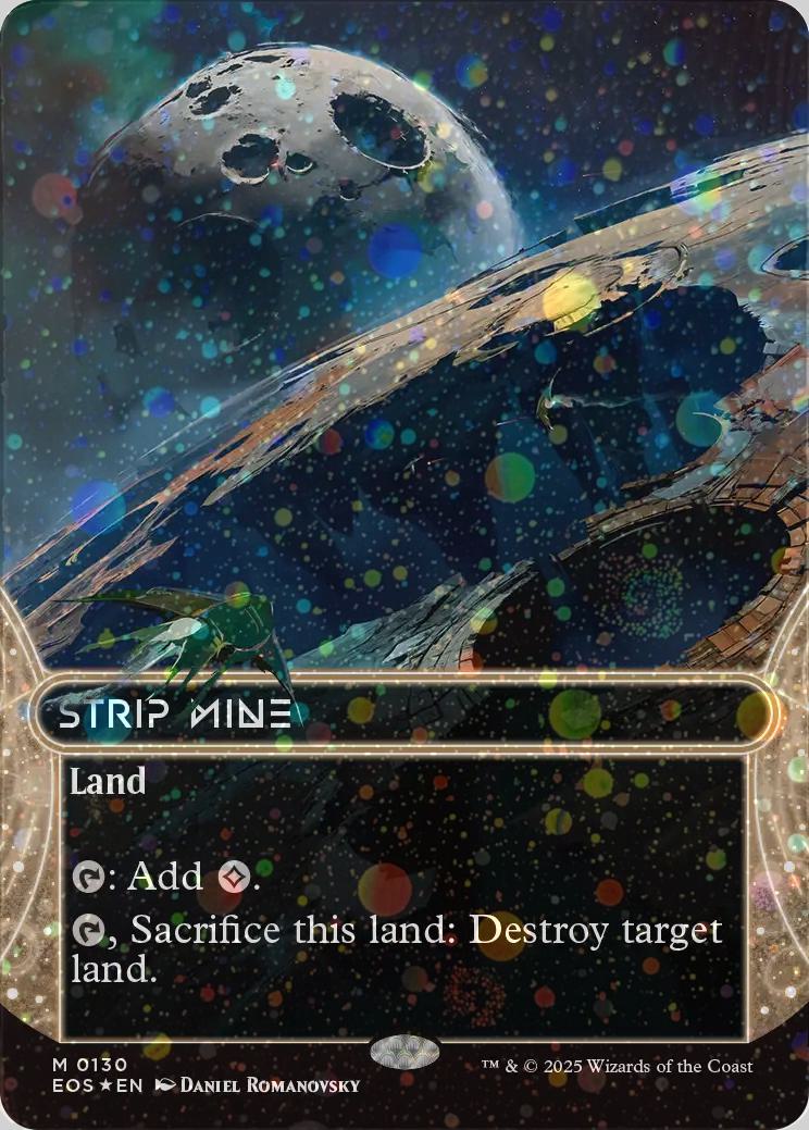 Strip Mine [130] [Borderless] [Edge of Eternities: Stellar Sights] [Galaxy Foil]
