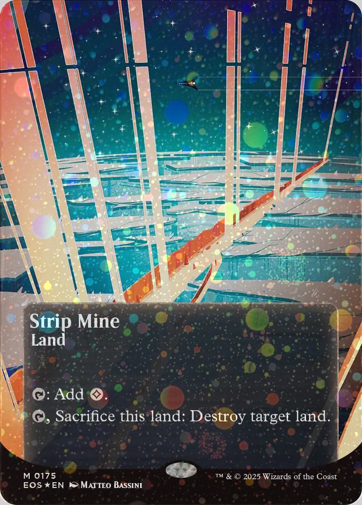 Strip Mine [175] [Borderless] [Poster] [Edge of Eternities: Stellar Sights] [Galaxy Foil]