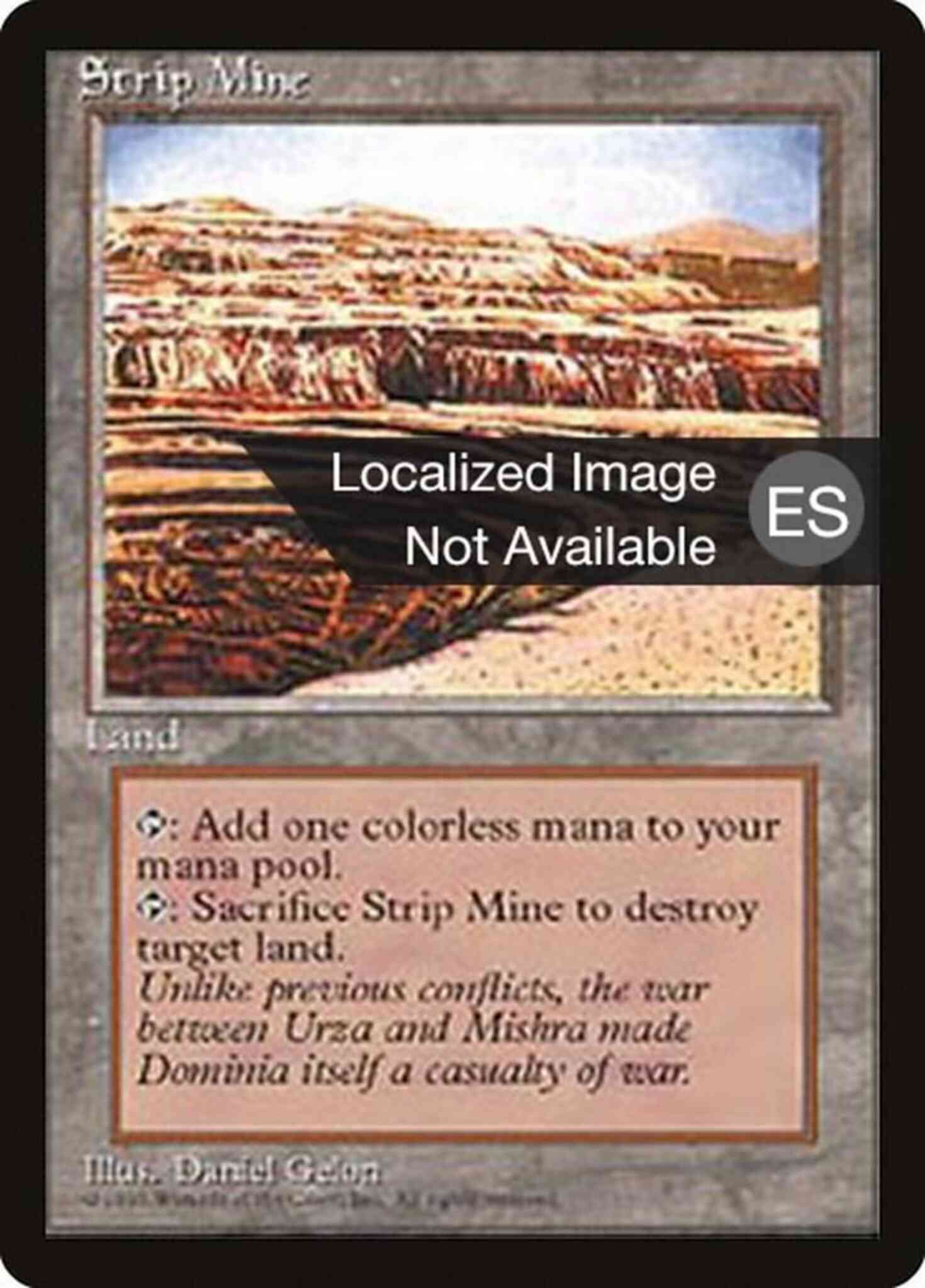 Strip Mine - Chinese [363] [Fourth Edition Black Border: Chinese] [Non-Foil]