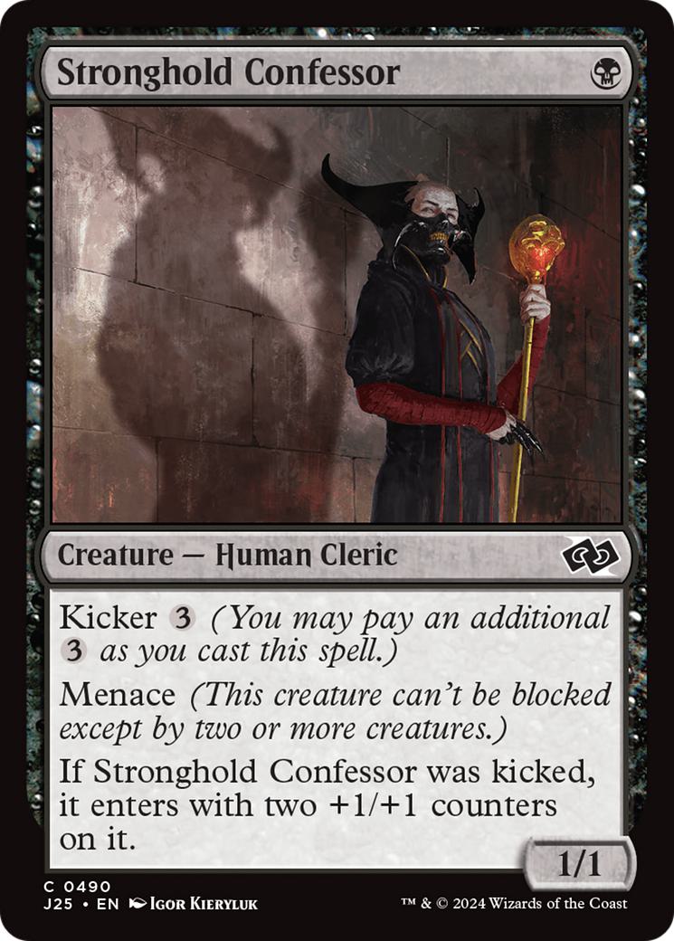 Stronghold Confessor [490] [Foundations: Jumpstart] [Non-Foil]