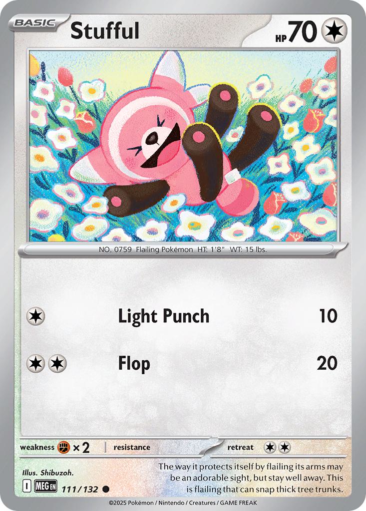 Stufful - 111/132 - Common [me01-111] [Non-Holo]