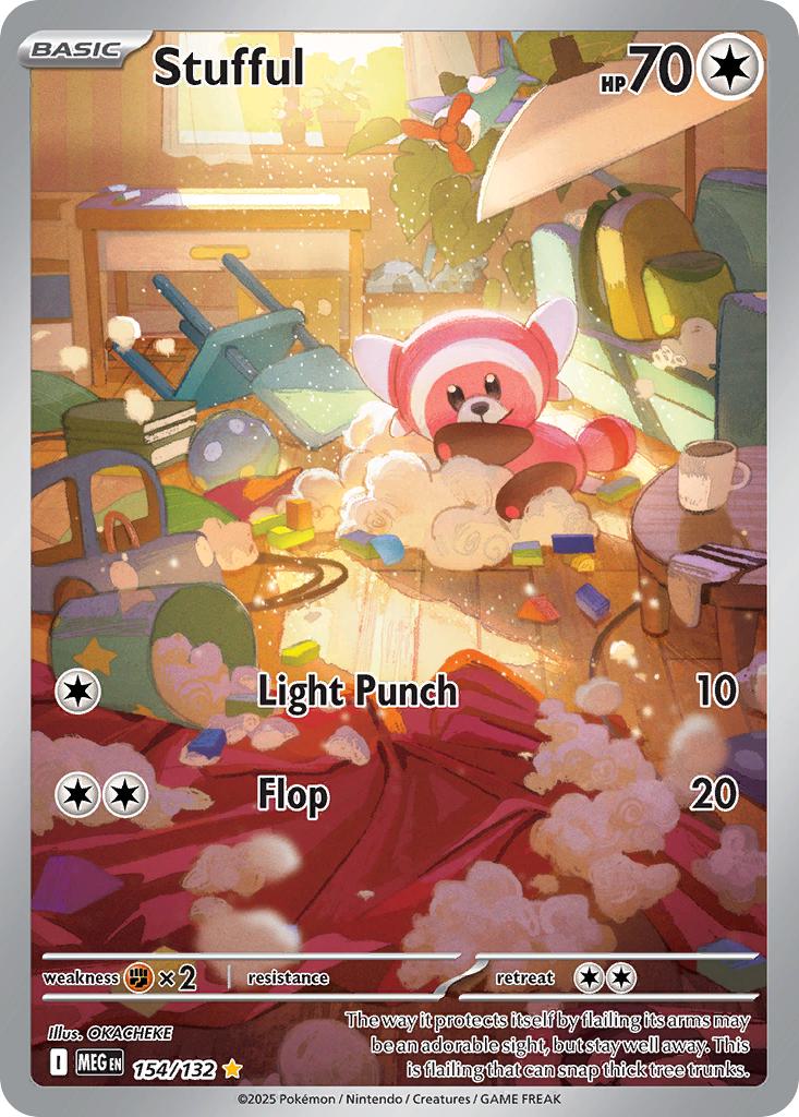 Stufful - 154/132 - Illustration Rare [me01-154] [Ultra]