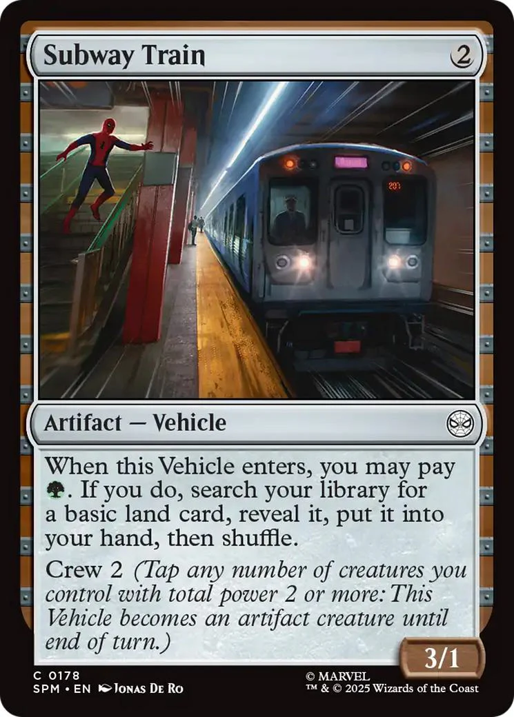 Subway Train [178] [Marvel's Spider-Man] [Non-Foil]