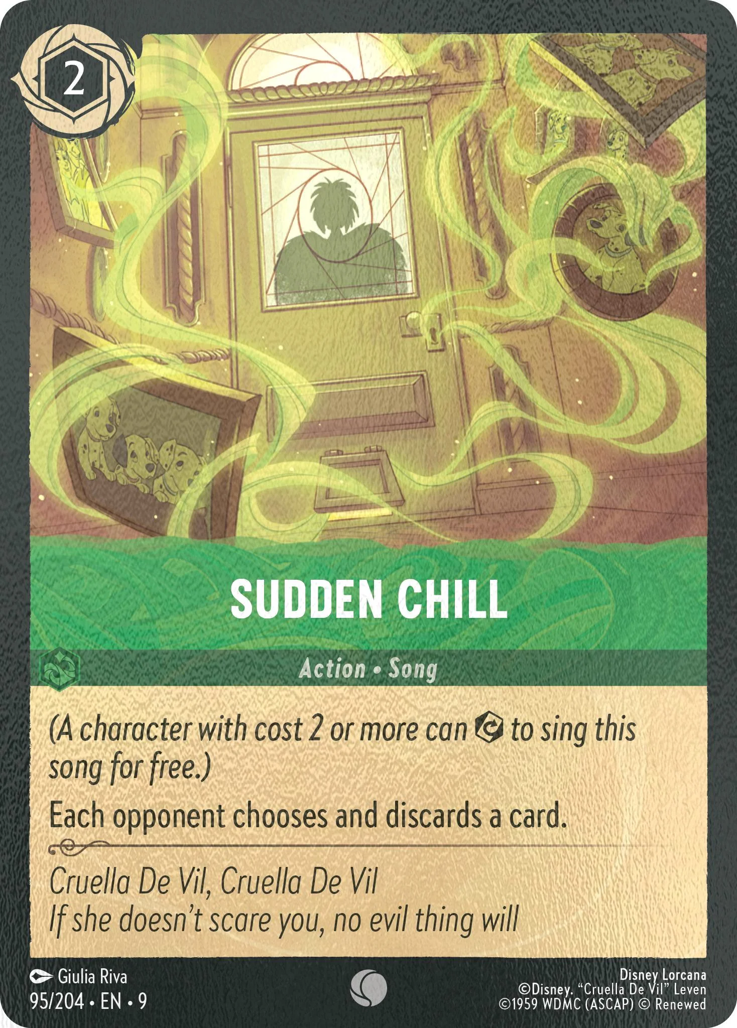 Sudden Chill - 95/204 [Fabled] [Cold Foil]