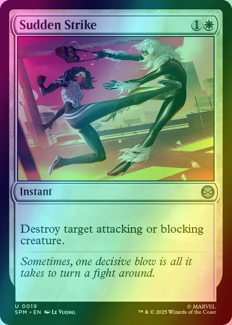Sudden Strike [19] [Marvel's Spider-Man] [Foil]