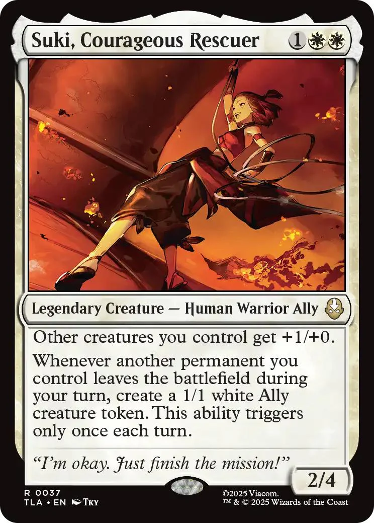 Suki, Courageous Rescuer [37] [Avatar: The Last Airbender] [Non-Foil]
