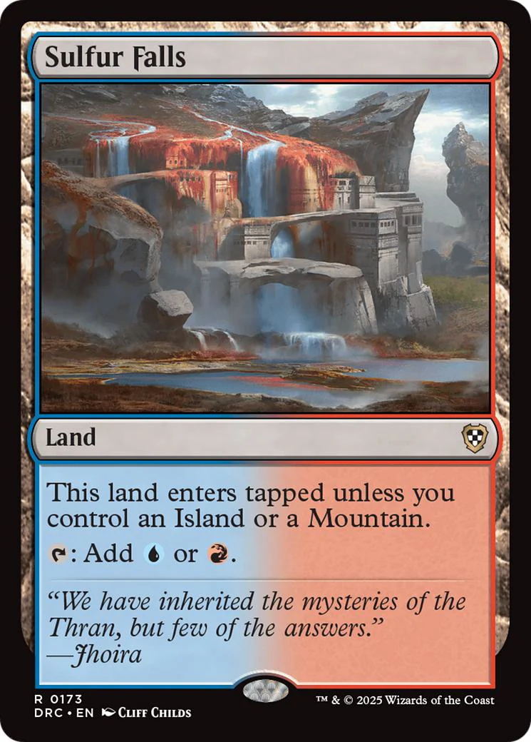 Sulfur Falls [173] [Aetherdrift: Commander] [Non-Foil]