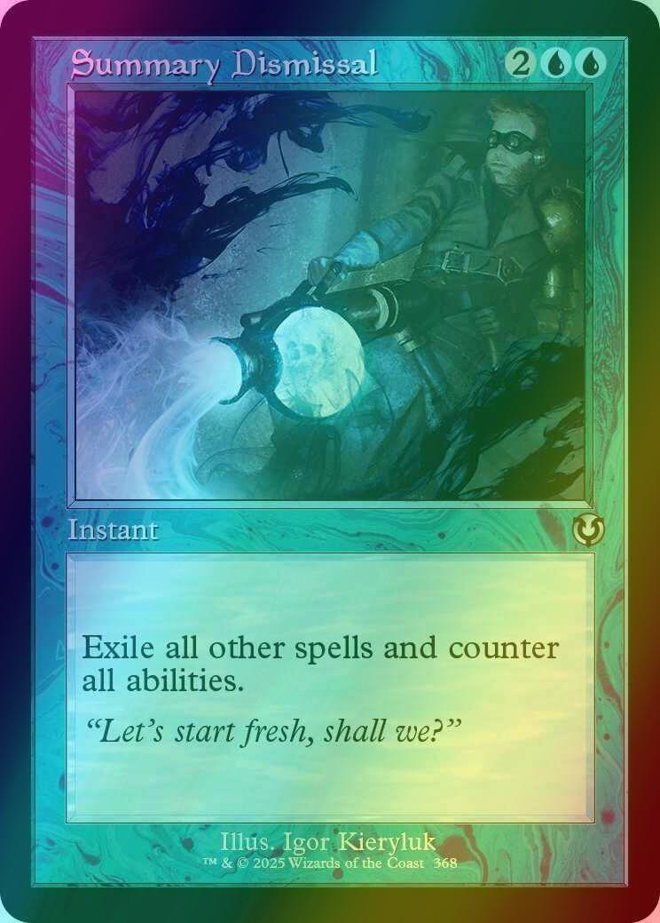 Summary Dismissal [368] [Retro Frame] [Innistrad Remastered] [Foil]