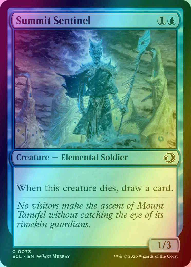 Summit Sentinel [73] [Lorwyn Eclipsed] [Foil]