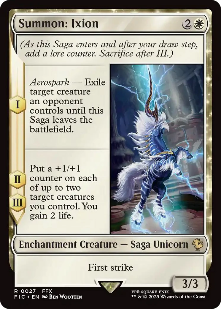 Summon: Ixion [27] [FINAL FANTASY: Commander] [Non-Foil]