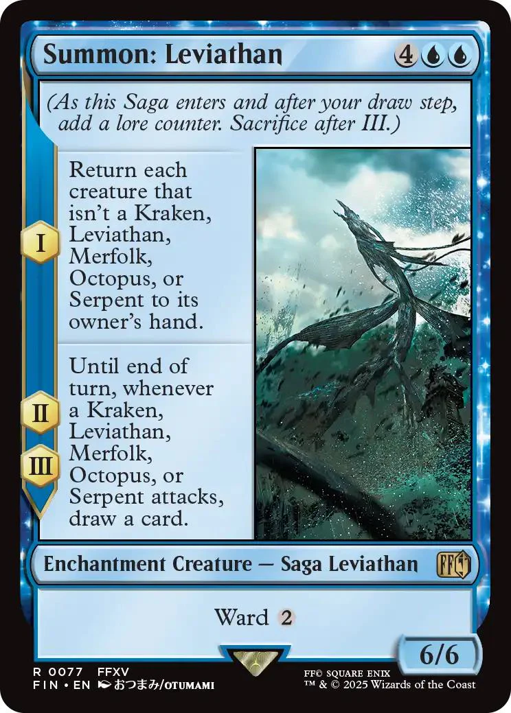 Summon: Leviathan [77] [FINAL FANTASY] [Non-Foil]