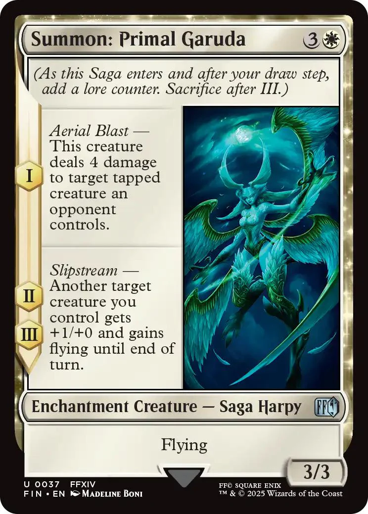 Summon: Primal Garuda [37] [FINAL FANTASY] [Non-Foil]