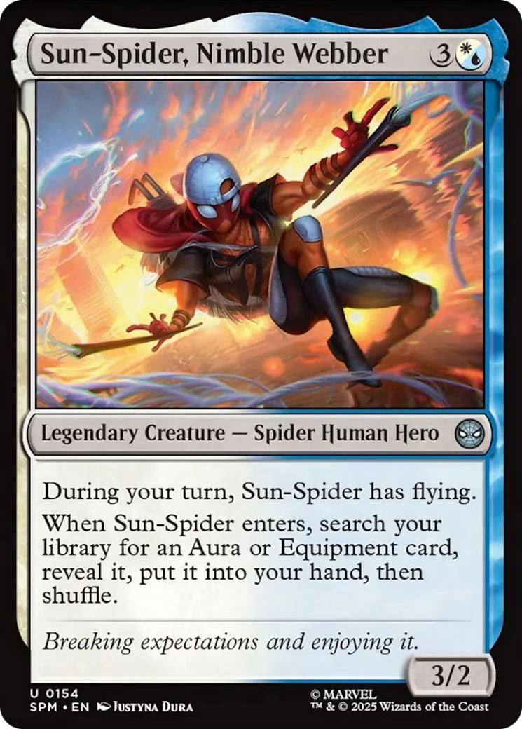 Sun-Spider, Nimble Webber [154] [Marvel's Spider-Man] [Non-Foil]