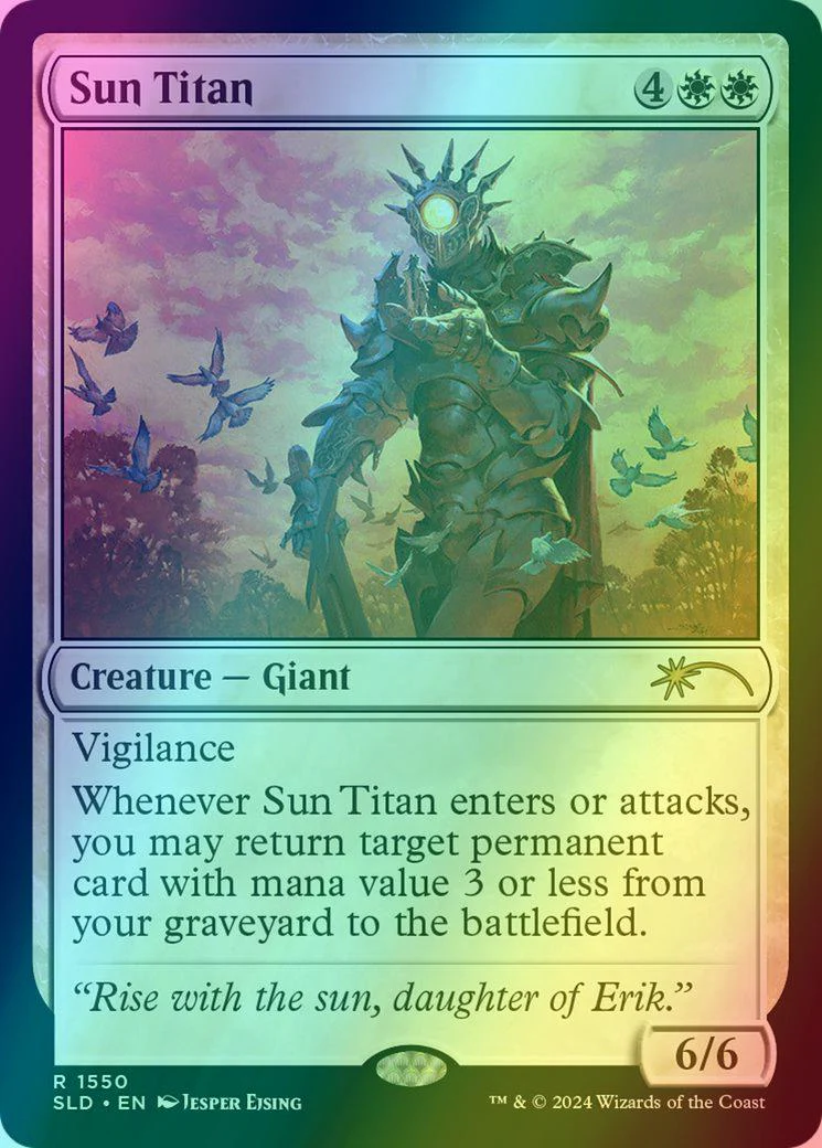 Sun Titan [1550] [Jesper Ejsing] [Secret Lair Drop] [Foil]