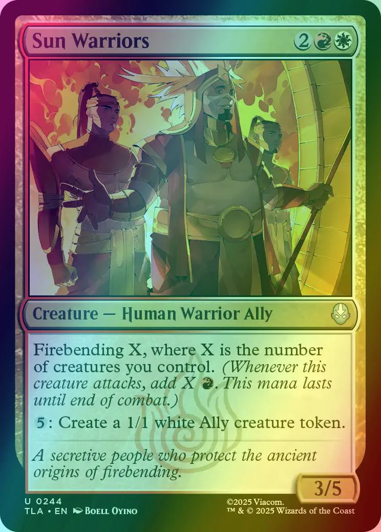 Sun Warriors [244] [Avatar: The Last Airbender] [Foil]