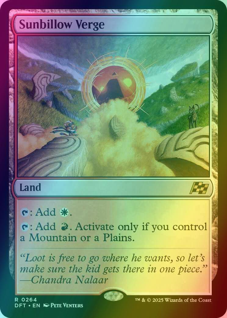 Sunbillow Verge [264] [Aetherdrift] [Foil]