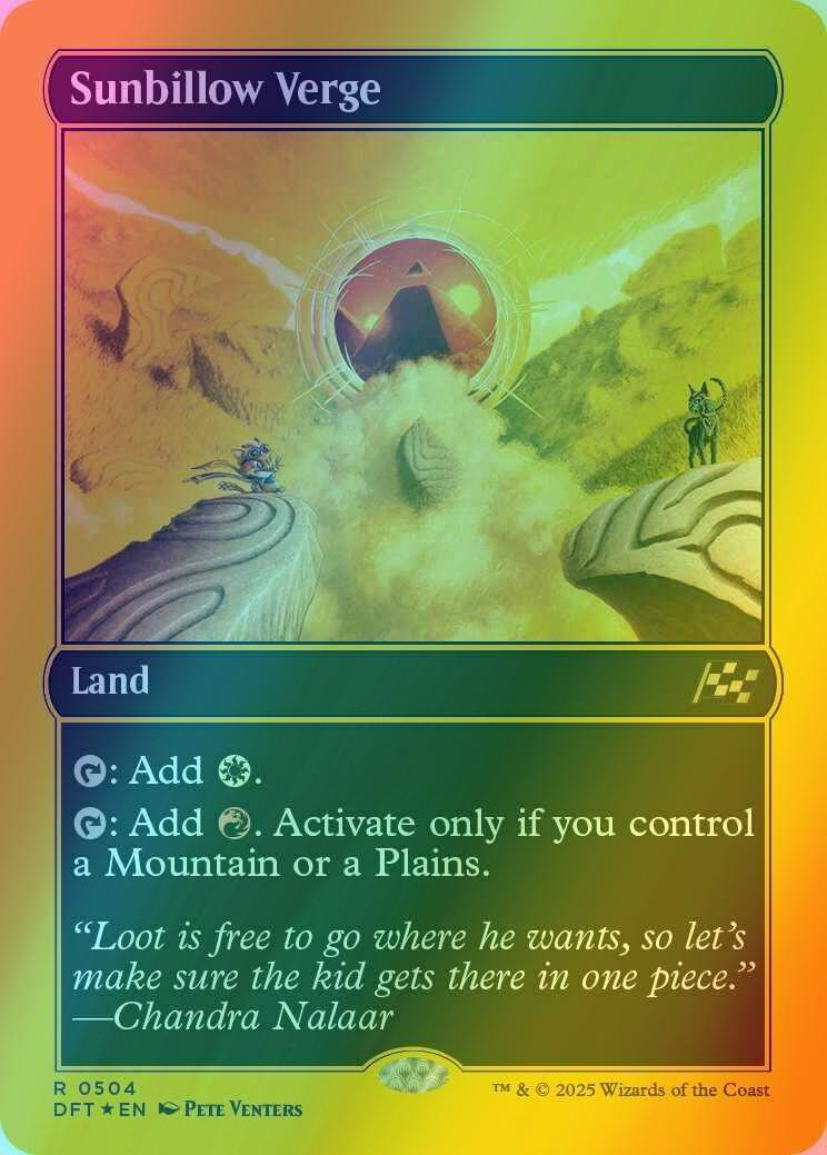 Sunbillow Verge [504] [Aetherdrift] [First-place Foil]