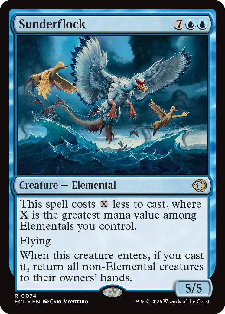 Sunderflock [74] [Lorwyn Eclipsed] [Non-Foil]