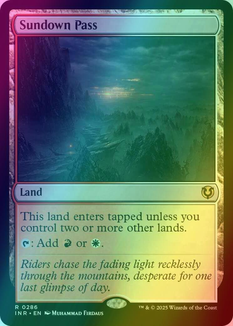Sundown Pass [286] [Innistrad Remastered] [Foil]