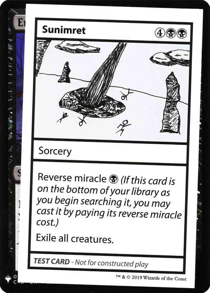 Sunimret - Symbol [47] [Mystery Booster Playtest Cards 2019] [Non-Foil]