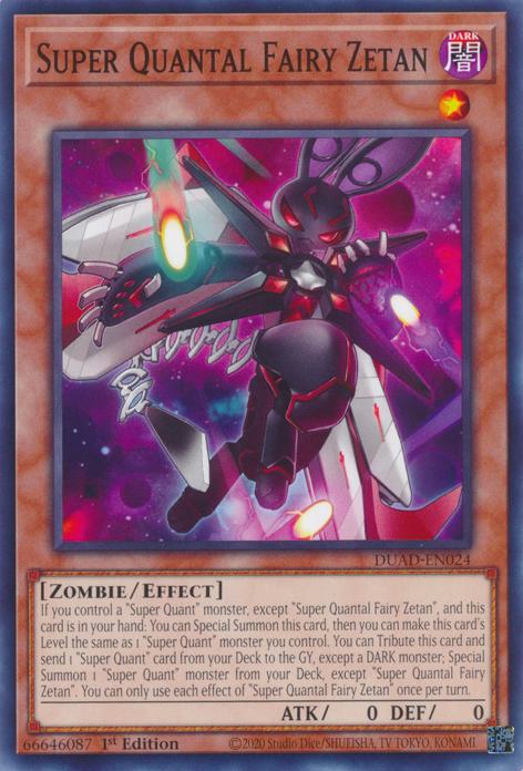 Super Quantal Fairy Zetan - DUAD-EN024 - Common - 1st Edition