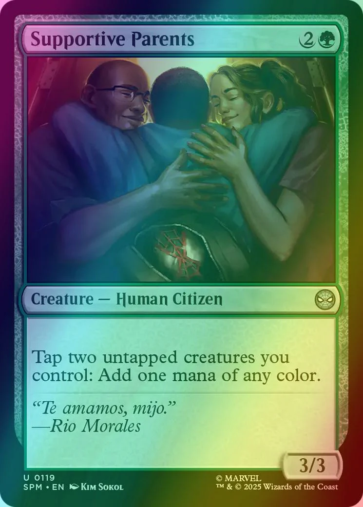 Supportive Parents [119] [Marvel's Spider-Man] [Foil]